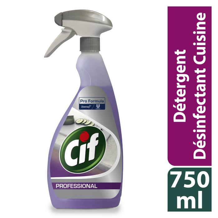 cif desinfectant detergent pret a lemploi 2en1