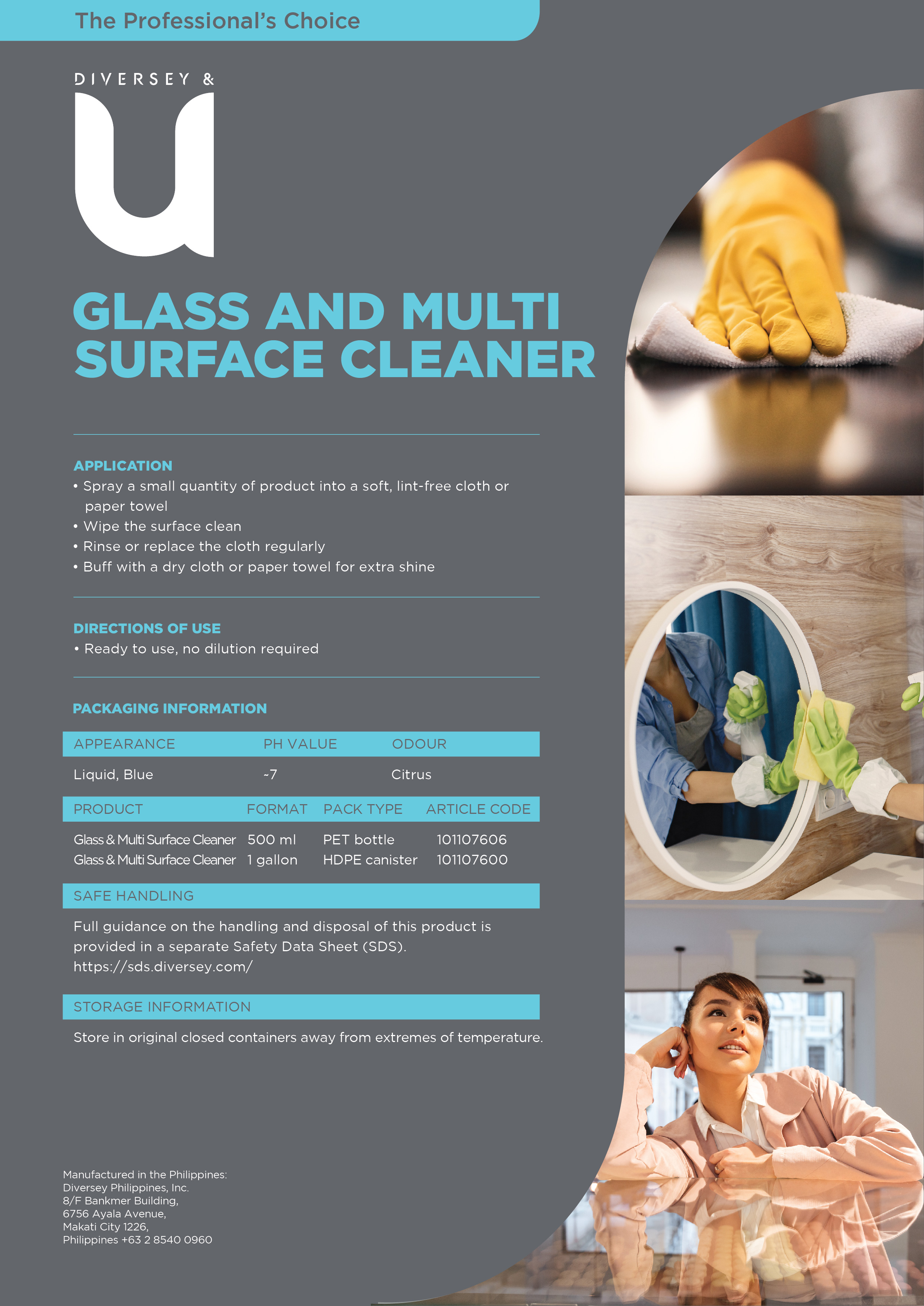 220920_DIV&U_SEA PIS_Glass Multi Cleaner 3.8L_2-01