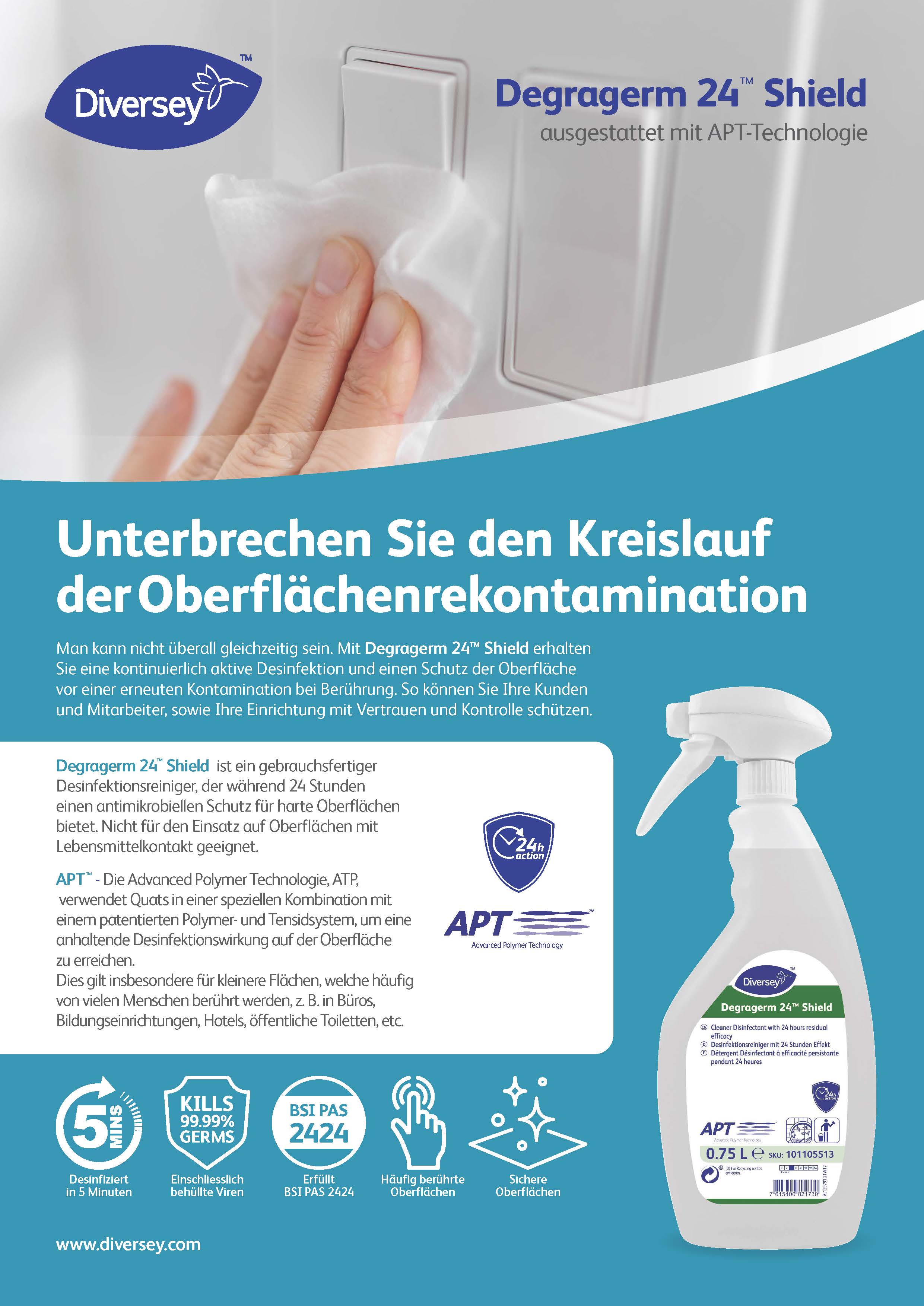 Diversey Info Hub | Gesundheitswesen: Akutpflege